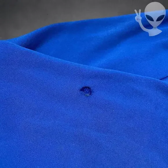 Polo Ralph Lauren Blue Hoodie XL lined Hood Big Pony casual sweatshirt - Picture 6 of 8